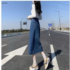 CHÂN VÁY DÁNG DÀI XẺ TÀ NỮ - sỉ 150k