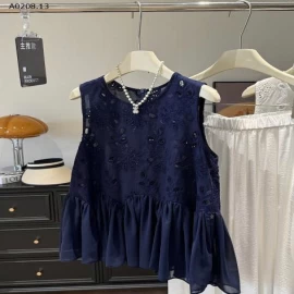 ÁO REN SÁT NÁCH PHỐI VOAN ANNA- sỉ 180k