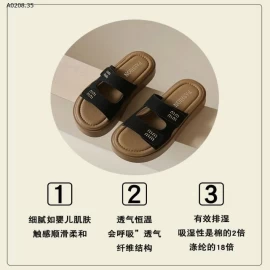  DÉP LÊ NỮ QUAI NGANG ĐẾ DÀY - sỉ 174k