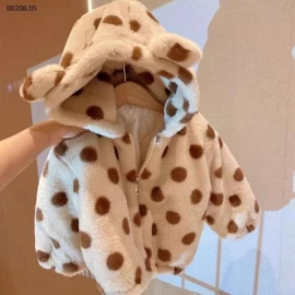 KHOÁC LÔNG CHẤM BI  - sỉ 175k