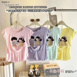 BỘ MẶC NHÀ HỌA TIẾT DỄ THƯƠNG - sỉ 74k