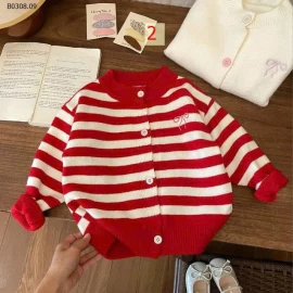 ÁO CARDIGAN THÊU NƠ BG-Sỉ giá 135k
