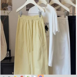 QUẦN SUÔNG CẠP CHUN - sỉ 155k