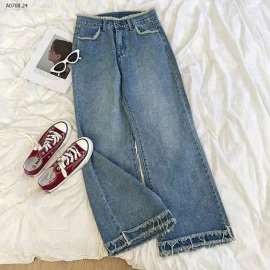 QUẦN JEAN XUÔNG TUA GẤU NỮ  - sỉ 145k