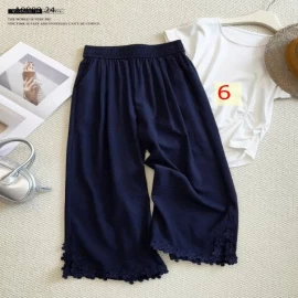 QUẦN SUÔNG PHỐI VIỀN ANNA -Sỉ giá 172k