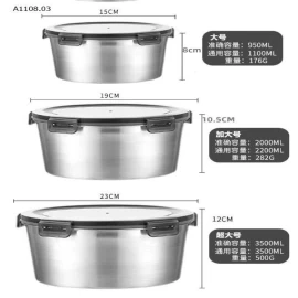 SET 4 HỘP INOX 304 -Sỉ 220k