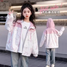 ÁO KHOÁC GIÓ CHO BÉ GÁI-Sỉ 165k