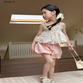 SET ÁO DÂY QUẦN BÍ CHO BÉ- sỉ 280k/set