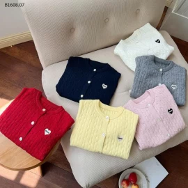 ÁO LEN CARDIGAN TRÁI TIM BG nhà AMBB -Sỉ 139k