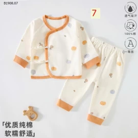 Bộ đồ liền thân cho bé sơ sinh cotton nguyên chất - 84k/ bộ