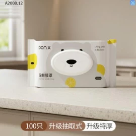 MÀNG BỌC THỰC PHẨM THẾ HỆ MỚI- Giá sỉ 90k/1 set 3 bịch (100 túi/1 bịch )