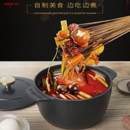 Nồi gang happiness- Giá sỉ  Size 16: 288k ▪️ Size 20: 382k