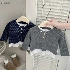 ÁO CHẤM BI DÀI TAY - sỉ 106k