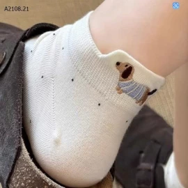   SET 10 ĐÔI TẤT CỔ NGẮN CHO NỮ - Sỉ giá 57k/set 10 đôi