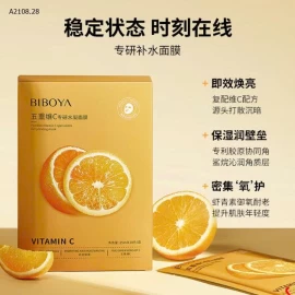  SET 30C MẶT NẠ VITAMIN C BIBOYA -Sỉ 88k/ set 30 miếng