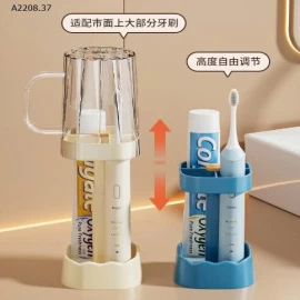 ỐNG ĐỰNG BÀN CHẢI KÈM CỐC ĐÁNH RĂNG - sỉ 52k