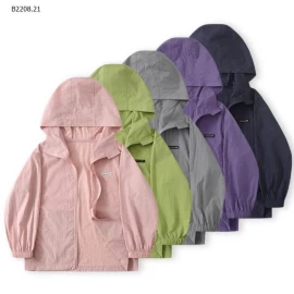 ÁO KHOÁC MỎNG CHỐNG NẮNG CHỐNG GIÓ CHO BÉ -Sỉ 110-150  129k 160-170  148k