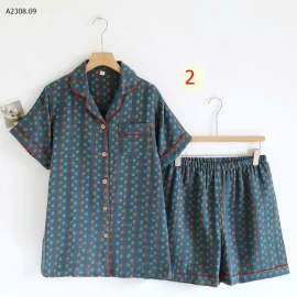 BỘ PIZAMA CỘC NỮ  - sỉ 220k