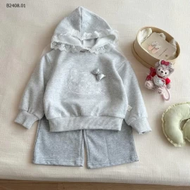 Bộ đồ bé gái  nhà Tongxingyuan  -Giá sỉ  209k/1 set 