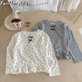 ÁO DÀI TAY CHẤM BI NINGLI BG-Giá sỉ 95k