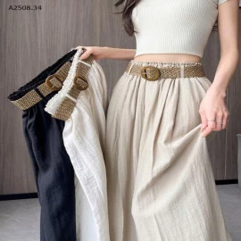    QUẦN ỐNG RỘNG CẠP CAO CHO NỮ - sỉ 116k