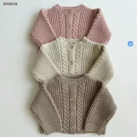 ÁO LEN CARDIGAN CHO BÉ-Giá sỉ 193k