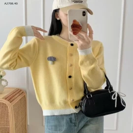 CARDIGAN LEN PHỐI VIỀN- sỉ 165k