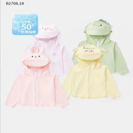 ÁO CHỐNG NẮNG HÌNH ĐỘNG VẬT NGỘ NGĨNH-Giá sỉ 163k