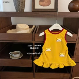 VÁY SÁT NÁCH VIỀN ĐỎ-Giá sỉ 158k