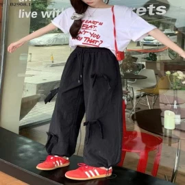 QUẦN SUÔNG PHỐI NƠ BG size đại -Giá sỉ 140k