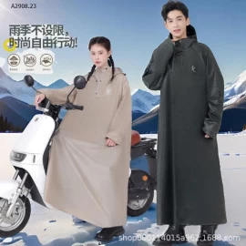 Áo mưa toàn thân tích hợp áo mưa xe máy dày-Giá sỉ 128k