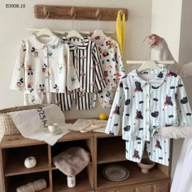 SET PIJAMA CỔ TRÒN QCCC -Giá sỉ 80-120   100k 130-170   125k