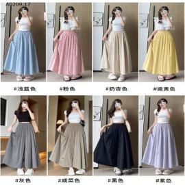 QUẦN ỐNG RỘNG DÁNG VÁY YAMAMOTO-Giá sỉ 98k