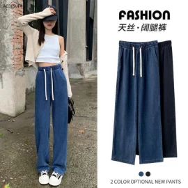 QUẦN JEAN XUÔNG CẠP CHUN - sỉ 175k