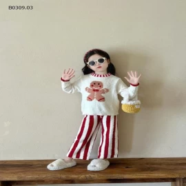 SET LÔNG QUẦN KẺ BG-Giá sỉ 169k