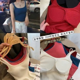  Áo hai dây gân ôm body- sỉ 70k