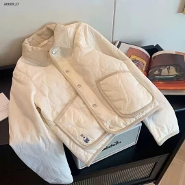 Áo phao trần trám cổ bẻ - sỉ 153k