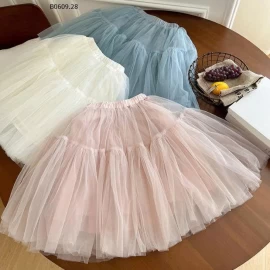 Chân váy voan tầmg bồng bềnh Ambb-Giá sỉ  Sz 90-150 giá 152k Sz 160 giá 168k