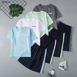 BỘ THỂ THAO CHO BÉ TRAI -Giá sỉ  Sz 120-140: 69k Sz 150-170: 79k