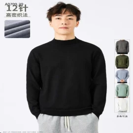 ÁO LEN CỔ 3P TRƠN MÀU - sỉ 185k