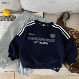 ÁO NỈ THU ĐÔNG BT HÃNG MUYEKIDS-Giá sỉ 138k