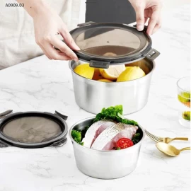 SET 4 HỘP INOX 304 XỊN ĐÉT -Sỉ 220k