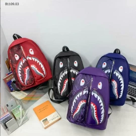 BALO CÁ MẬP HỌA TIẾT COMIC CÁ TÍNH -Giá sỉ 138k