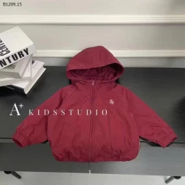 Áo khoác trẻ em đỏ rượu vang-Giá sỉ 150k