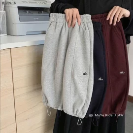 Quần nỉ thể thao mùa thu mới của Muye Huzhou Zhili -Giá sỉ 126k