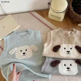   ÁO  GILE HÌNH CÚN CHO BÉ -Giá sỉ 137k