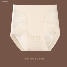 QUẦN CHIP REN CẠP CAO  ĐỊNH HÌNH  - sỉ 80k/set 3c