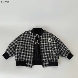 Áo Khoác 2 mặt thêu chữ Thời Trang-Giá sỉ 220k