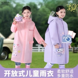   ÁO MƯA LIỀN THÂN CHO BÉ-Giá sỉ 88k