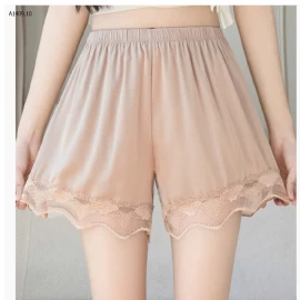 QUẦN ĐÙI LỤA PHỐI REN - sỉ 50k/set 2c chọn màu size